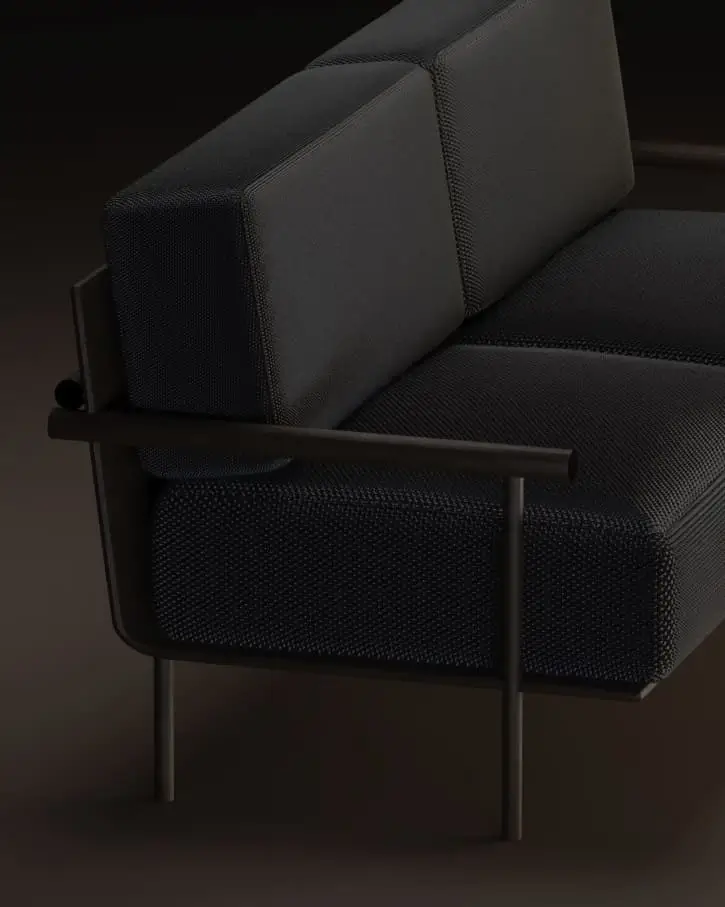 Sofa detail 3D
